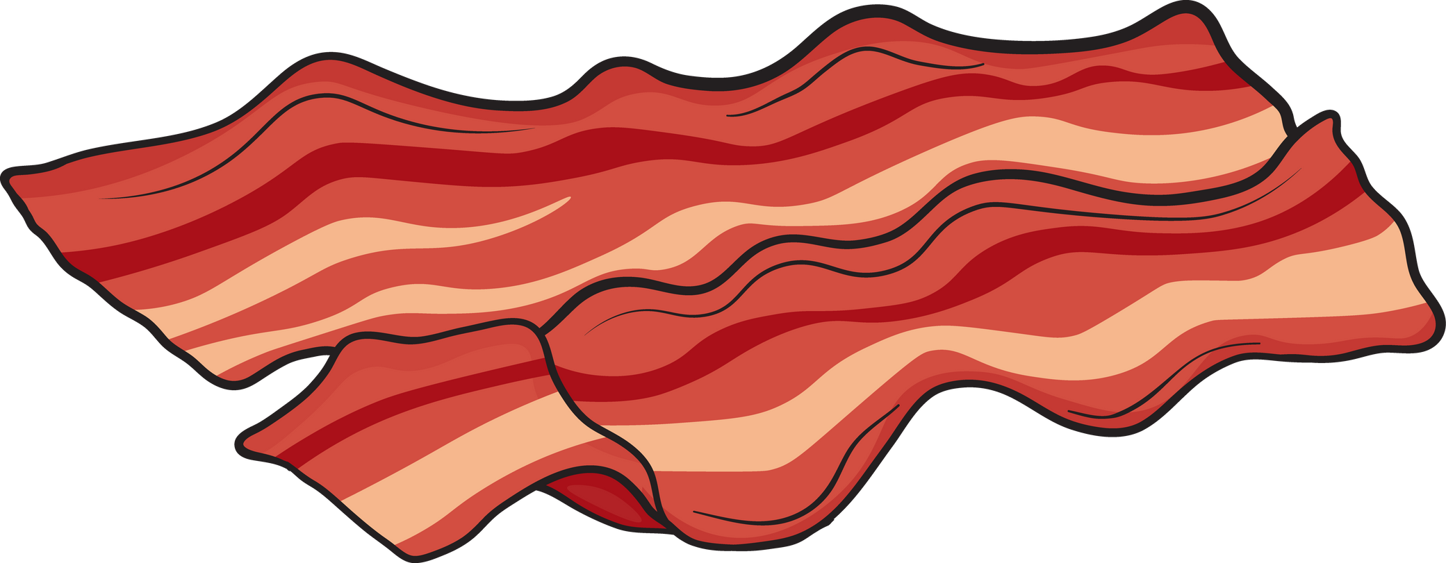 Fried Bacon Strips